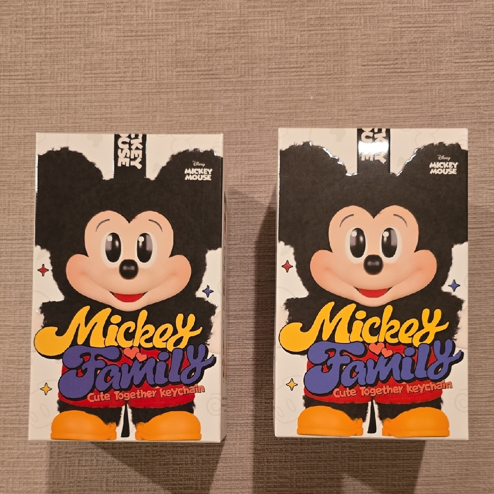 Pop Mart Mickey Family Together Blind Box Lot 2x New!
